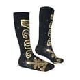 thumbnail image 3 of Fotbe Happy New Year 2024 (5) print Women's Men's Novelty Crew Socks Cotton Socks Knee High Socks for Walking,Running,Nurses,Pregnancy, 3 of 9
