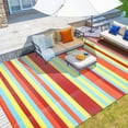 thumbnail image 6 of HUGEAR Outdoor Patio Rugs on Sale Clearance 5'x8' Waterproof Plastic Rugs,Camping Rugs, Porch Rugs, RV Rugs for outside, Pool Rugs, Deck Rugs, 6 of 6