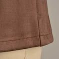 thumbnail image 6 of EDFBUYKRS Female Skirts Knee Length Skirt with Pockets Plaid Autumn Wrap Skirt High Waist Mini Pencil Style Wear Elegant Suede Bodycon Slim Fit Short Skirt, 6 of 9