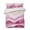 Rose Red, variant on Quilts Twin XL Size, Purple Waves Coastal Soft Comforter Bedding Set for Bed, PurpleOmbre Summer Beach Oceans Lightweight Quilted Bedspread with Pillow Cover(2 Pieces) for All Season, 68x98 Inch