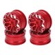 thumbnail image 4 of Llantas de ruedas para vehículos RC, 4 piezas Llantas de neumáticos para vehículos RC para vehículos RC Llantas de aleación de aluminio diseñadas a medida, 4 of 8