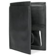 thumbnail image 2 of J. Buxton Men's RFID Passport Wallet Leather, Black, 2 of 4