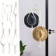thumbnail image 1 of Portasombreros bohemios tejidos a mano para pared - Percha decorativa para organizadores de sombreros de algodón para vaqueros, sombreros de sol y de ala ancha - Hilo natural, ganchillo adhesivo, 1 of 6