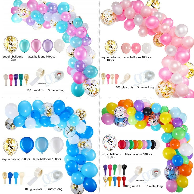 Matte White Balloons, 100 Pcs 10 Inch White Balloons, Latex Balloons For  Balloon Garland Balloon Arch As Party Decorations, Birthday Decorations