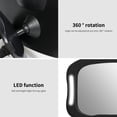thumbnail image 4 of Espejo de coche de bebé con control remoto de luz Acrílico Ajustable Bebé, 4 of 8