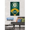 thumbnail image 2 of MLB Oakland Athletics - Logo 20 Wall Poster, 22.375" x 34", Framed, 2 of 5