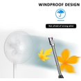 thumbnail image 3 of YOZWOO Electric Lighter, Windproof Rechargeable USB Lighter with 360° Rotatable Neck, Gold, 3 of 8