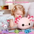 thumbnail image 4 of Juguetes de peluche KMUYSL Axolotl Mommy con 4 bebés de 40 cm para niños mayores de 3 años, 4 of 7