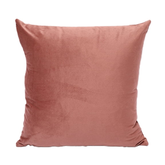 Solid velvet soft decorative pillow, suitable for various places.
