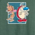 thumbnail image 3 of Ren & Stimpy - Friendly Laughter - Women's Lightweight French Terry Long Sleeve Shirt, 3 of 5