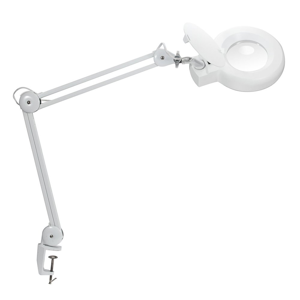 OxyLED LED Magnifying Lamp Desktop Magnifier Lamp with UltraEfficient