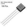 thumbnail image 2 of Unique Bargains 5pcs Plastic-Encapsulate Power TO-92 Transistor NPN 50V 150mA 400mW, 2 of 3