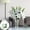 A, variant on Clearance Under $3 Artificial Lily Home Decor Lily Spray Plastic For Living Room Office Desk Entryway Table Centerpiece (I) (1Pc)