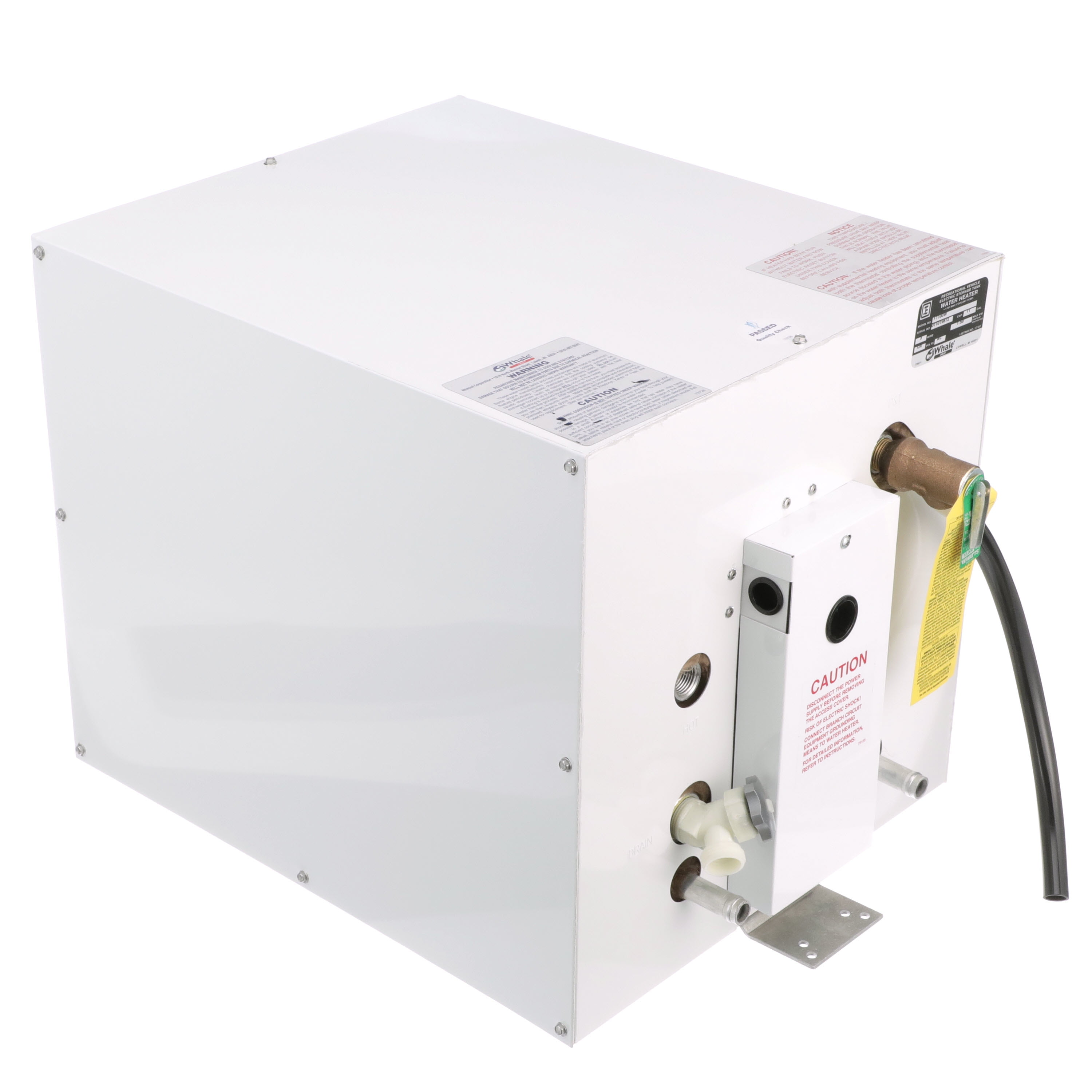 Whale F1100W Water Heater, 11 Gallon Capacity, Front Heat Exchange, 120V,  1500W - Walmart.com