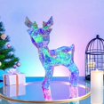 thumbnail image 1 of Fiudx Ofertas y liquidaciones Adorno navideño iluminado con forma de cervatillo navideño, 1 of 7