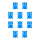 thumbnail image 1 of Inteprter 1 Juego de calcomanías de pared, decoración de escena, pegatina de fondo redondeada DIY, adorno para niños, pegatinas de puntos para Azul 210*297mm 10piezas, 1 of 6