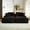 Black, variant on LUCKHAO Oversized 79" Chaise Lounge Chair, Boneless Cloud Couch Sleeper with 3 Pillows, Ergonomic Design, No Assembly Required, Corduroy LoveseatK,Black