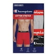 thumbnail image 3 of Champion Adult Mens 3-Pack Everyday Comfort Boxer Briefs, Sizes S-2XL, 3 of 5