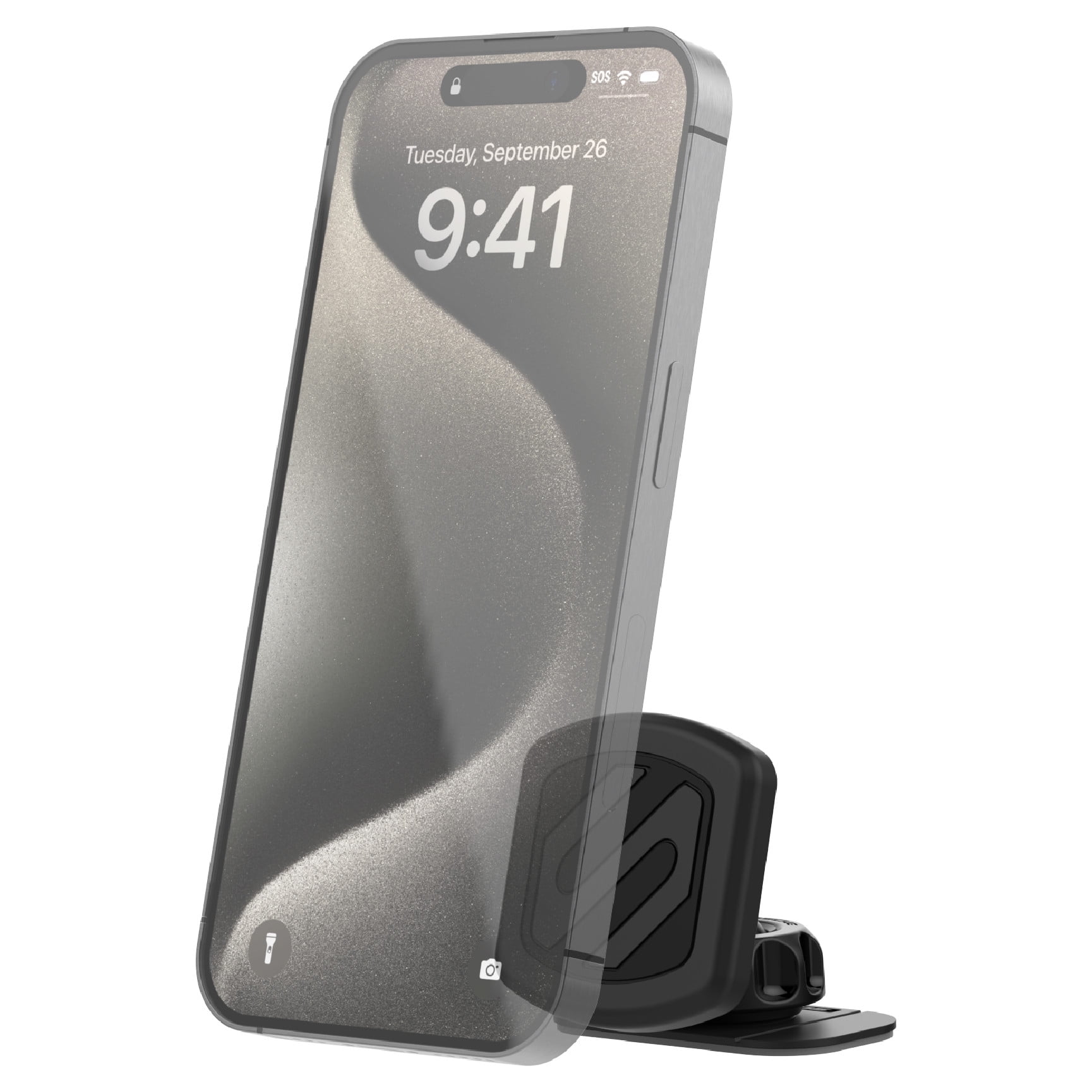 Scosche MagicMount Universal Adjustable 360°, Strong Magnetic Dash Phone Mount MAGDM