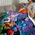 thumbnail image 3 of He-Man anti-pilling, suave, ligera, esponjosa y acogedora de lujo para hogar y cocina – Perfecta para niños y adultos,80X100cm, 3 of 6