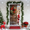 thumbnail image 6 of Cute Cow Christmas Door Cover,35.43in×70.87in,Snowy Scene with Tree & Gifts,Reusable Waterproof,Holiday Home Decor,Easy Install,Perfect for Christmas Decorations, 6 of 6