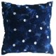 thumbnail image 1 of Funda de almohada decorativa azul marino, moderna funda de almohada con diseño floral, 30 x 30 cm (12 x 12 pulgadas), cuadrada de seda artística, lazo rosa azul marino - Navy Paradise, 1 of 6