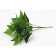 thumbnail image 2 of 5 piezas de tallos de hojas de eucalipto falsas a granel planta de hojas de eucalipto de dólar de plata artificial en verde gris alto vegetación de boda vegetación artificial, 2 of 4