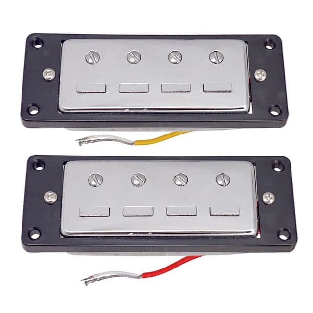 Ensemble de Pont et Cou à 4 Cordes pour Guitare Basse TAPDRA Pièce de Rechange