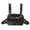 Black CP, variant on Camouflage Fishing Vest Bag, Adjustable Chest & Waist Pack for Hiking, Camping & Outdoor Use