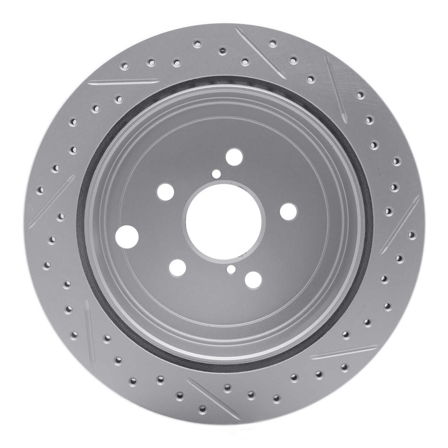 Dynamic Friction Company 830-13023L DFC Geoperformance Rotor - Drilled and Slotted