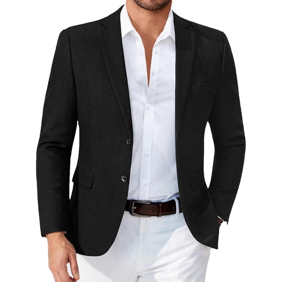 COOFANDY Men's Blazer Casual Sport Coats Two Buttons Lightweight Suit Jacket