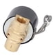 thumbnail image 3 of TICFOX Elemento De Control De 3/5 Pulgadas Válvula De Agua Válvula De Solenoide Válvula De Agua Normalmente Cerrada Válvula De Solenoide De Latón De 2 Puertos 2 Posiciones DC24V, 3 of 8