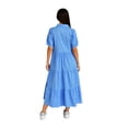 thumbnail image 3 of Vestido casual Roman Fashion /Juvenil 595 (Azul claro) azul G, 3 of 5