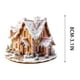 thumbnail image 3 of Ireezec Christmas Ornament Hanging Decorations, Acrylic Hou Winter Snowy Scenery Holiday Tree Decor for Home Party Festival Gift Decoration, 3 of 6