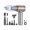 Silver and gold, variant on 80000RPM Car Handheld Vacuum 35Mins Runtime 22000PA Suction Lightweight