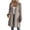 Khaki, variant on Enjoytime Cardigan for Women Open Front Long Sleeve Long Cardigans Fall Winter Warm Cozy Casual Ribbed Knit Sweater Coat