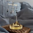 thumbnail image 4 of OUNONA Giratorio Decorativo De Acero Inoxidable Dorado Para Festiva Y, 4 of 7