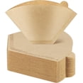 thumbnail image 1 of 120 Count #4 Cone Coffee Filters 8-12 Cups, Disposable Natural Coffee Filters 4 Cone Paper Unbleached 4 Filters Paper Compatible with Ninja, Drip and Pour Over Coffee Maker, 1 of 6