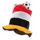 thumbnail image 3 of KAKOWELY Gorra de fiesta de fútbol, adorno festivo de carnaval, gorra para fanáticos del fútbol, gorra divertida, gorra con temática de fútbol, decoración., 3 of 4