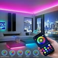 thumbnail image 3 of SHCKE 16.4ft Led Lights for Bedroom Smart Music Sync LED Strip Lights APP Control with Remote RGB Color Changing Led Lights for Room Kitchen Party Home Decoration, 3 of 6