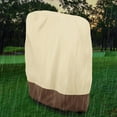 thumbnail image 3 of Housse de Chaise Pliante Housse de Protection, Capuche de Chaise Longue 190D Oxford Housse de Chaise Longue Pliable Imperméable, Coupe-Vent, Résistante aux UV, pour Jardin Transat Transat relax, 3 of 8
