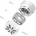 thumbnail image 4 of Mini Aspirador de Mesa Aspirador de Escritorio Inalámbrico Portátil Mini Aspirador de Polvo de Escritorio de Mano Recargable por USB Giratorio de 360 ​​​​° para Computadoras de Oficina Teclados BRILLAR Rojo Verde, 4 of 5