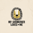 thumbnail image 4 of Inktastic My Godmother Loves Me Godson Lion Boys Baby T-Shirt, 4 of 5