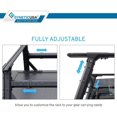 thumbnail image 5 of Syneticusa Aluminum Retractable Tonneau Cover+Rack for 2015-2024 Colorado/Canyon 5ft Bed, 5 of 8