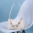 thumbnail image 4 of Bolsa Moda mujer mariposa cadena PU axila bolso Casual pequeño bolso (beige) JShteea Para Estrenar, 4 of 9