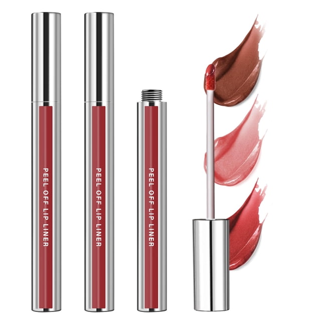 Set de tintes de labios despegables ZOUHOE, 3 colores, vegano, de larga duración