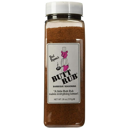 Bad Bryon's Butt Rub Barbecue Seasoning - 26 oz (Pack of (Best Dry Rub For Boston Butt)