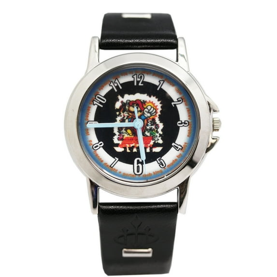 Mario White and Black Colored Face Analog Watch (30mm)
