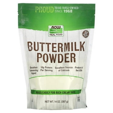 NOW Foods, Real Food, Buttermilk Powder, 14 oz Pack of 3