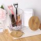 thumbnail image 3 of 2 Pack 2 in 1 Acrylic Cotton Swab Holder Clear Cotton Swab with Lid for Cotton, 3 of 5